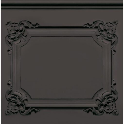 Tapeta Koziel 8888-302 Louis XV Wood Panelling Wallpaper Grey szara ornament