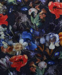 Tapeta Eijffinger Masterpiece 358010 ciemne kwiaty